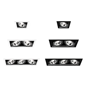 Logica Frame 111 Faretto per LED Incasso GU10 Orientabile