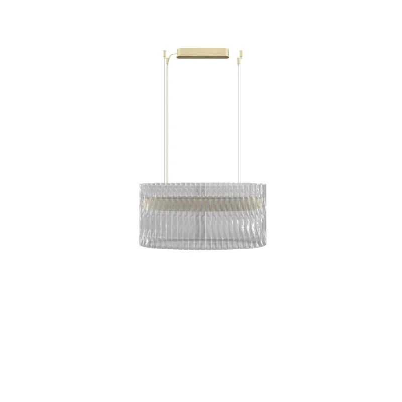 Masiero Vegas lampada a sospensione led ovale