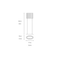 Masiero Vegas led floor lamp