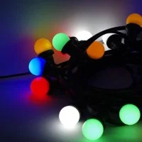 String Lights Black 10 Lampholder E27 11.5 mt Extendable LED String Lights Black 10 Lampholder E27 11.5 mt Extendable LED