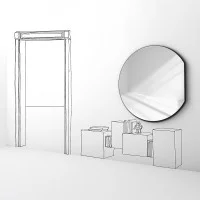 Minotti Sunset mirror