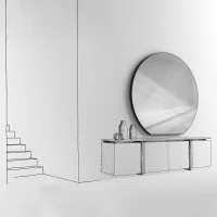 Minotti Sunset mirror