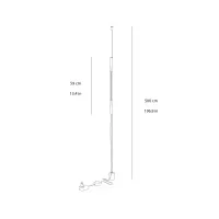 Oluce Ilo led up and down floor lamp