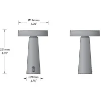 BEGA led battery lamp for outdoor