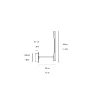 Oluce Ilo led wall lamp