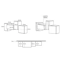 Minotti Little Italy wall case
