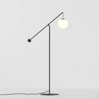 copy of Luceplan Malamata 22 black suspension lamp