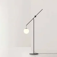 copy of Luceplan Malamata 22 black suspension lamp