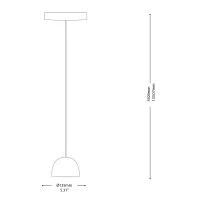 Ideal Lux Tall wall or ceiling lamp