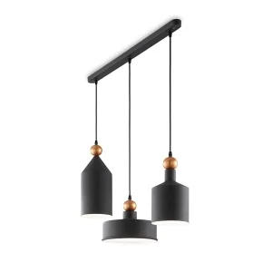 Ideal Lux Triade sp3 suspension lamp