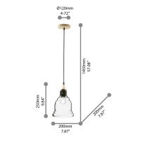 Ideal Lux Gretel lampada a sospensione
