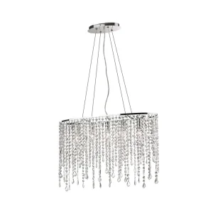 Ideal Lux Rain lampada a sospensione in cristallo
