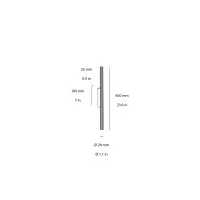 Wever & Ducrè Trace Slim lampada da parete led