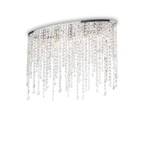 Ideal Lux Rain crystal ceiling lamp