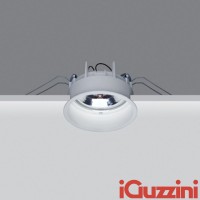 iGuzzini R111 Deep Laser Downlight fixed white round recessed