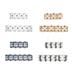 Slamp La Lollo linear led suspension lamp