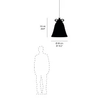 Qeeboo Mabelle M suspension lamp