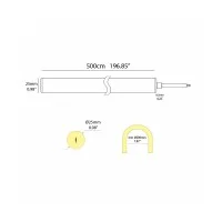 Beneito Faure Fine Ø25 flexible LED tube 24V