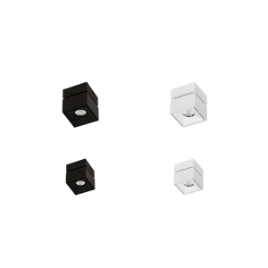 Beneito Faure Rubyc Faretto quadrato led orientabile