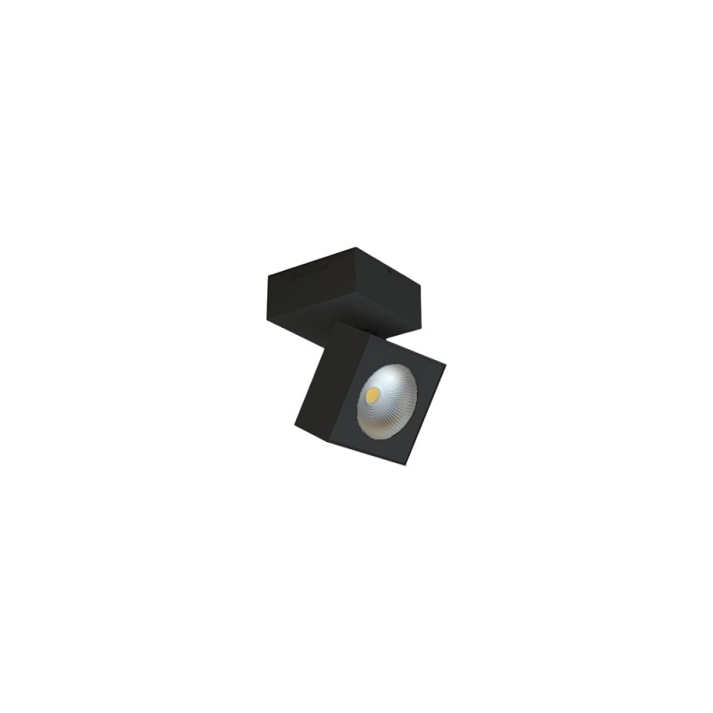 Beneito Faure Rubyc Faretto quadrato led orientabile