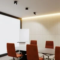 Beneito Faure Rubyc Faretto quadrato led orientabile