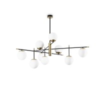 Ideal Lux Gourmet lampada da soffitto in vetro soffiato
