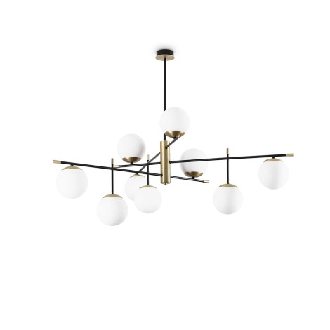 Ideal Lux Gourmet lampada da soffitto in vetro soffiato