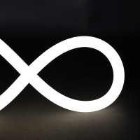 Beneito Faure Fine Ø25 flexible LED tube 24V for outdoor