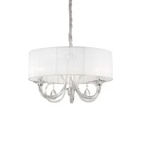 Ideal Lux Swan ceiling lamp in blown glass