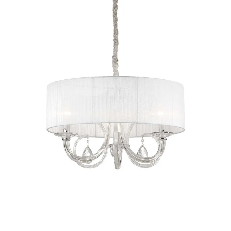 Ideal Lux Swan lampada da soffitto in vetro soffiato Ideal Lux Swan lampada da soffitto in vetro soffiato