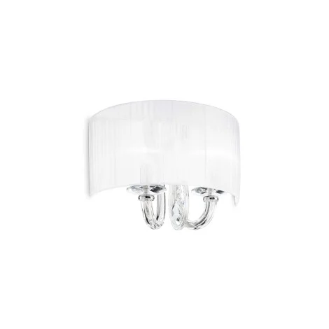 Ideal Lux Swan lampada da parete in vetro soffiato