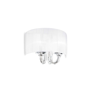 Ideal Lux Swan lampada da parete in vetro soffiato