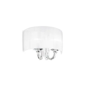Ideal Lux Swan lampada da parete in vetro soffiato