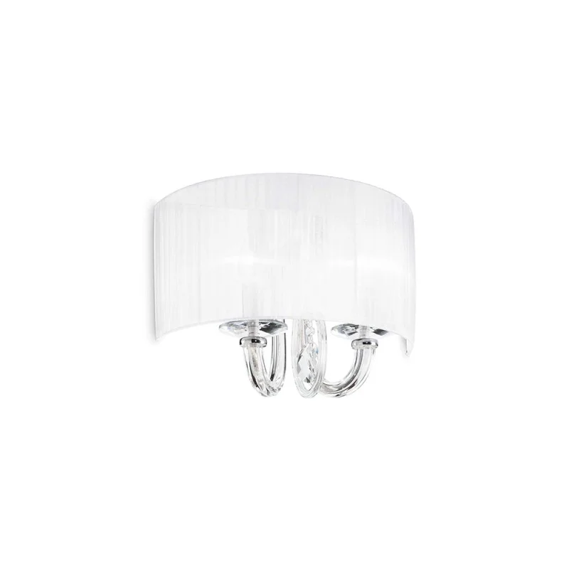 Ideal Lux Swan lampada da parete in vetro soffiato Ideal Lux Swan lampada da parete in vetro soffiato