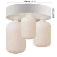 Daylight Gioconda ceiling lamp dimmable