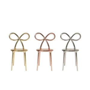Qeeboo Ribbon Chair Metal sedia decorativa