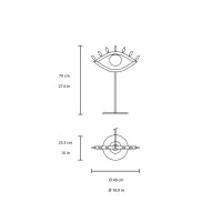 Masiero Visio M1 led table lamp