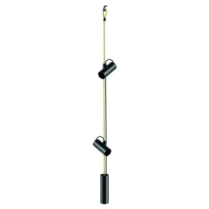 Lodes Cima Giallo 2 Spot lampada sospensione