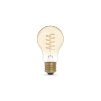 Daylight Carbon spiral A60 lampadina led E27 4W dimmerabile