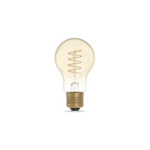 Daylight Carbon spiral A60 lampadina led E27 4W dimmerabile