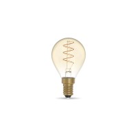 Daylight Carbon spiral G45 lampadina led E14 2.5W dimmerabile