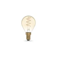 Daylight Carbon spiral G45 lampadina led E14 2.5W dimmerabile