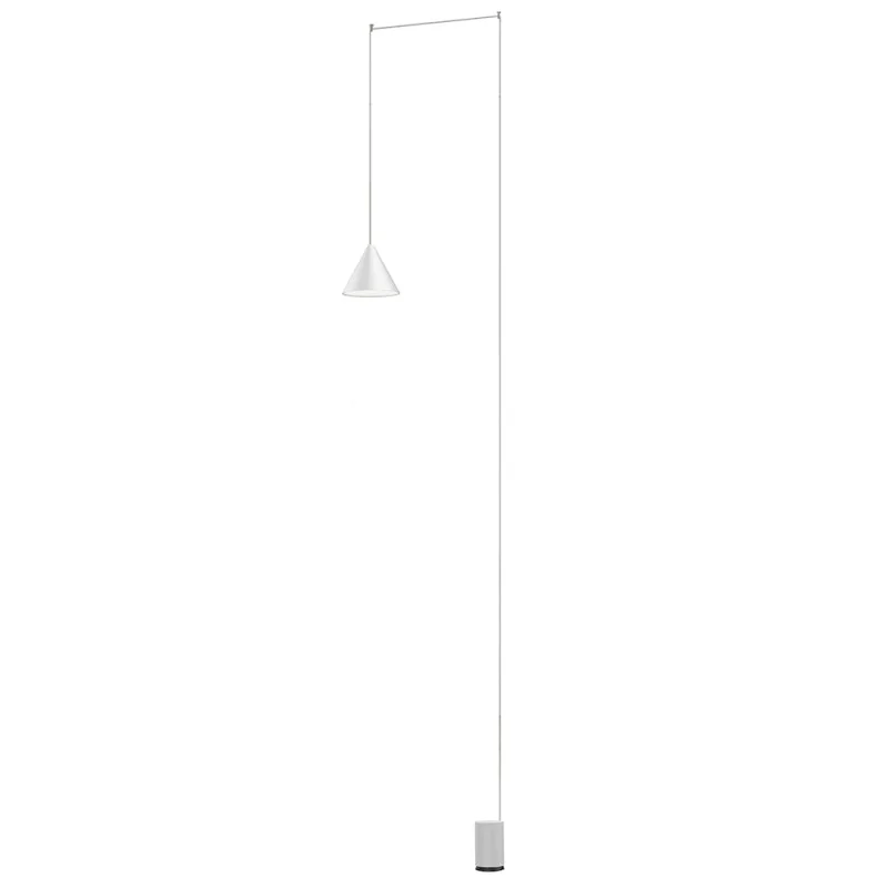 Flos String Light Cono e switch terra bianco Flos String Light Cono e switch terra bianco