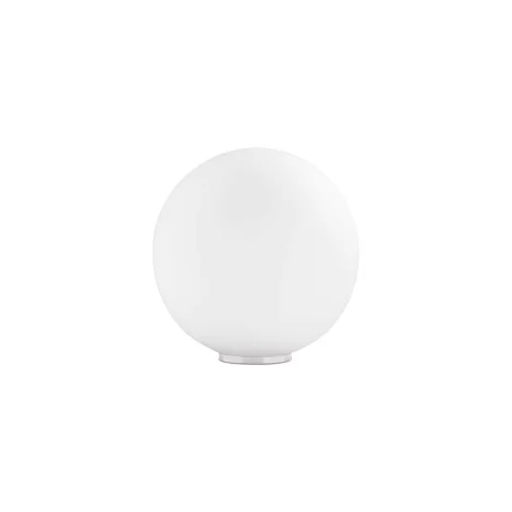 Ideal Lux Mapa white spherical table lamp