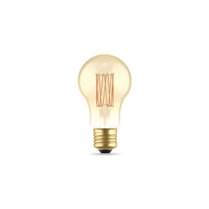Daylight Carbon cross spiral A60 lampadina led E27 7W dimmerabile