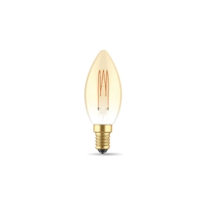 Daylight Carbon spiral C35 LED bulb E14 3.5W dimmable