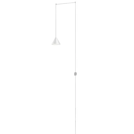 Flos String Light Cone and rose white
