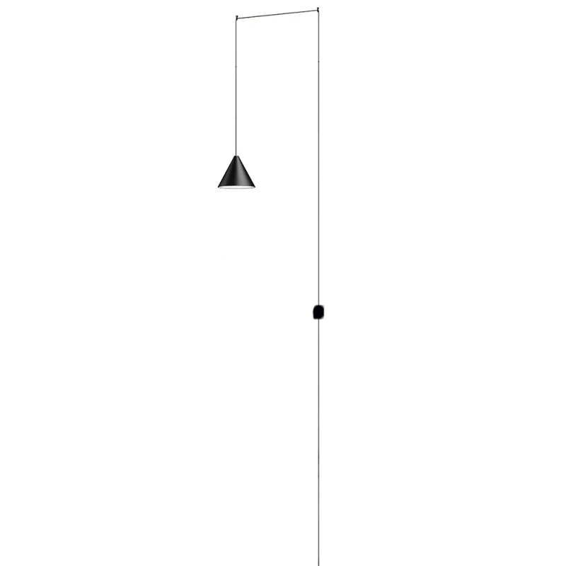 Flos String Light Cone and rose black Flos String Light Cone and rose black