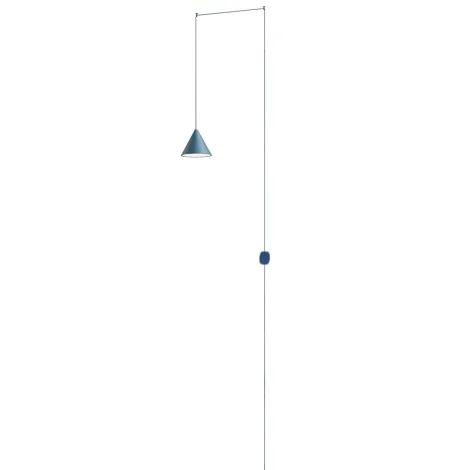 Flos String Light Cone and rose blue