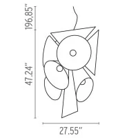 Flos Nebula Vetro soffiato Bianco Lampada a Sospensione